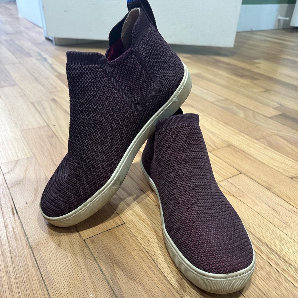 Rothy’s Chelsea high top sneakers